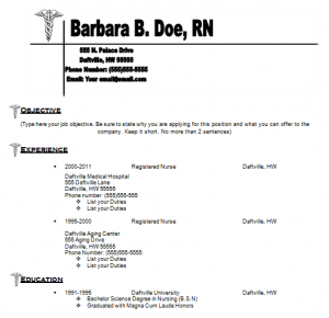 Resume Format Nurse Grude Interpretomics Co