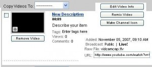 create video, upload video, blog, wordpress, myspace