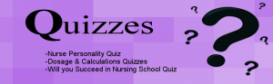nursing school quizzes and tests
