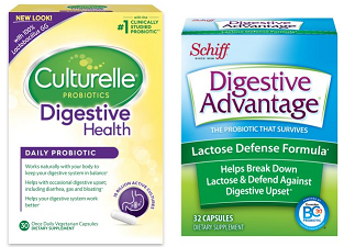 Probiotics, digestive advantage lactose, culturelle