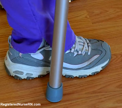 how to use a walker, nursing, nclex, hesi, ati, assisitive devices