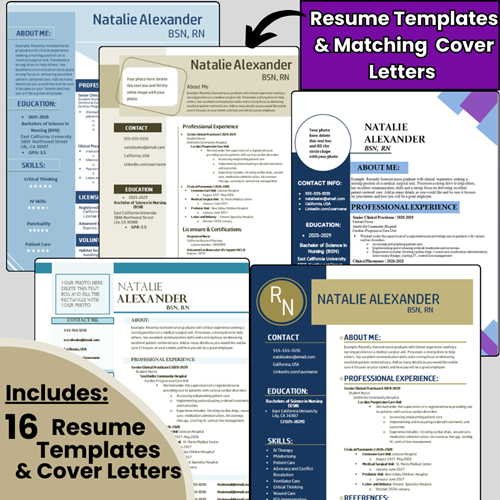 resume templates for nurses, nursing resume, nurse resume templates, cover letters
