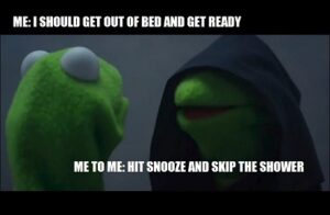 good vs evil kermit, kermit the frog meme, nurse memes, funny nurse meme, nursing meme